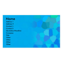 Frosty Glass Business Card Template
