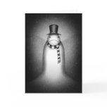 Frosty (sad) greeting card