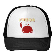 Frowning Red Crab   Apple Hat