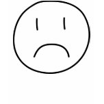 Frowning Smiley t-shirts