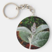 Frozen flower bud ~ keychain