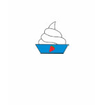frozen yogurt red mango pinkberry t-shirts