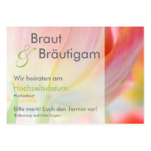 Fruehling • Save the Date Mini Karten Business Card Templates