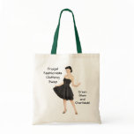 Frugal Fashionista Clothing Swap "Green" Tote Bag