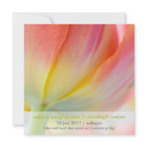 Frühling • Save the Date Karte Personalisierte Ankündigungskarte