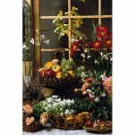 Fruit and flower arrangements photo sculpture