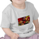 Fruit arrangement  flowers t-shirts