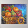 Fruit Basket Painting Art - Multi
