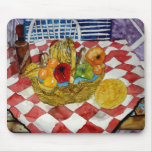 fruit basket still life mouse pad art painting mousepads