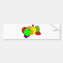 Fruit Bumper Sticker