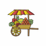Fruit Cart embroidered shirts
