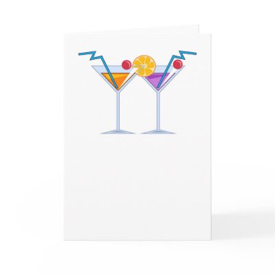 Fruit Cocktails Card by prawny