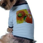 Fruit & flowers pet tee shirt