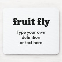 FRUIT FLY MOUSE PADS