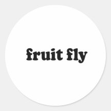 FRUIT FLY STICKER