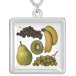 Fruit  Necklace - Grapes Bananas Kiwi and Pear