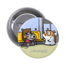 Fruit of the Spirit Button Badge (Kindness)