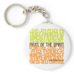 Fruit of the Spirit keychains