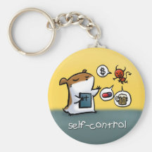 Fruit of the Spirit Keychain (Self-Control)