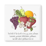 Fruit of the Spirit magnets