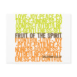 Fruit of the Spirit postcards