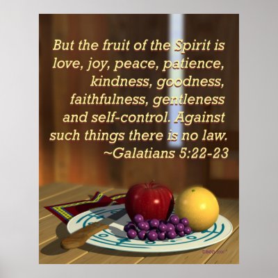 Fruit of the Spirit Poster by theo