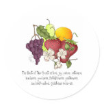 Fruit of the Spirit stickers