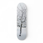 Fruit Tree In Winter Clothing Skate Board Decks