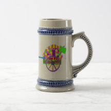 fruit vendors wagon mugs