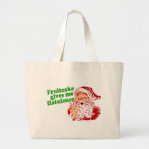Fruitcake Makes Santa Fart Bags