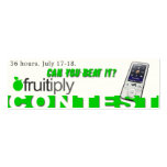 Fruitiply Contest business cards