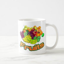 Fruits and Groceries Coffee Mugs