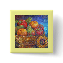 Fruits and Sunflower Painting Art - Multi