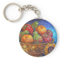 Fruits and Sunflower Painting Art - Multi