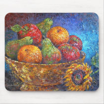 Fruits and Sunflower Painting Art - Multi