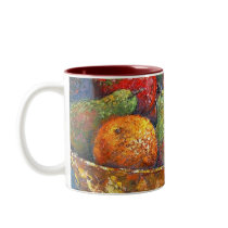 Fruits and Sunflower Painting Art - Multi Mugs