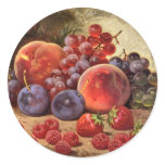 Fruits of Summer Round Stickers