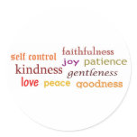 Fruits of the Spirit stickers