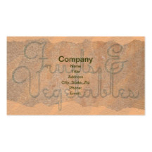 Fruits & Vegetables Business Cards