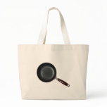 Frying pan with cooking oil bag