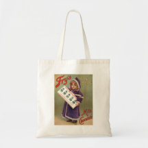 Fry's "Five Boys" Milk Chocolate Ad Sign Tote Bag