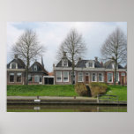 Fryslan Dokkum City View Photo Poster Art posters