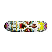 FS sugar skull skate board