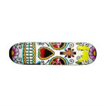FS sugar skull skate board skateboards