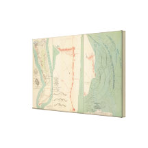 Ft Fisher Stretched Canvas Print