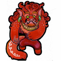 Fu Foo stand up Photo Cut Out