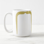 Fu Manchu Moustache in Blonde Coffee Mugs