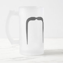 Fu Manchu Moustache Mugs