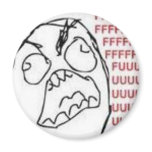 FU Rage Comic magnets