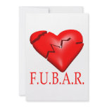 FUBAR invitations